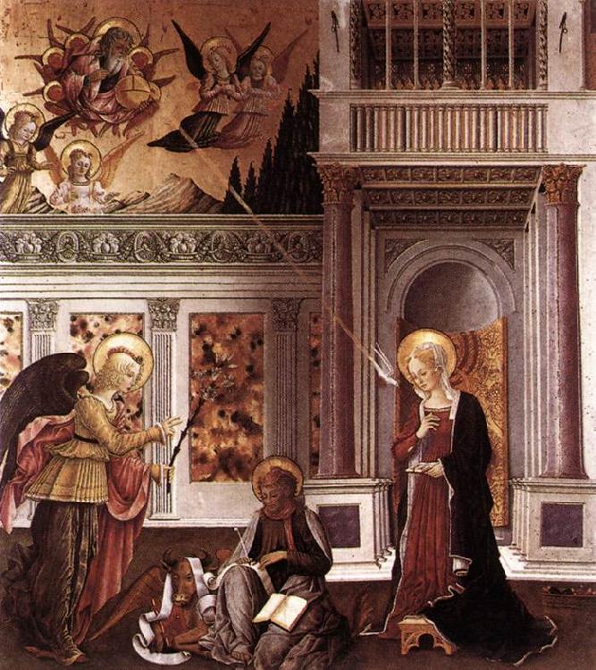 BONFIGLI, Benedetto Annunciation  ghku oil painting picture